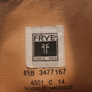 Authentic Leather Frye Boots